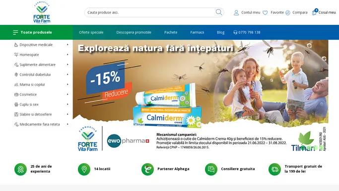 Forte Vita Farm | Farmacie online din Pitesti