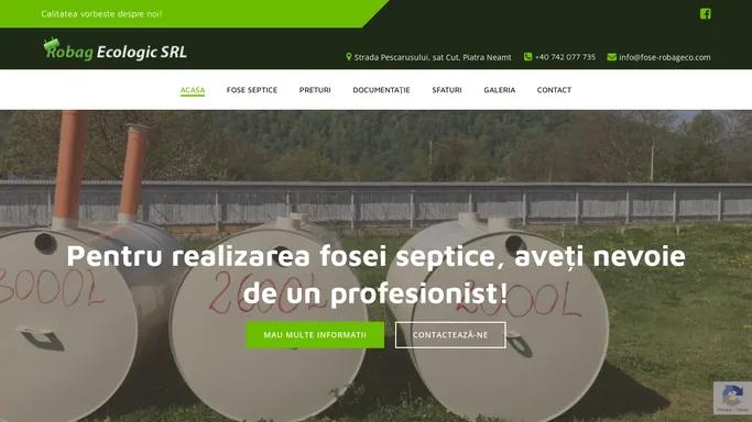 Robag Ecologic SRL