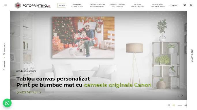 Fotoprinting – Tablouri canvas, albume foto – Magazin online tablouri canvas si albume foto