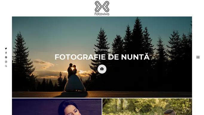 Fotografie de nunta si portret | FOTOVIVA