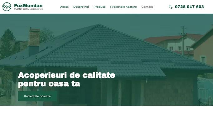 FoxMondan – Acoperisuri de calitate pentru casa ta