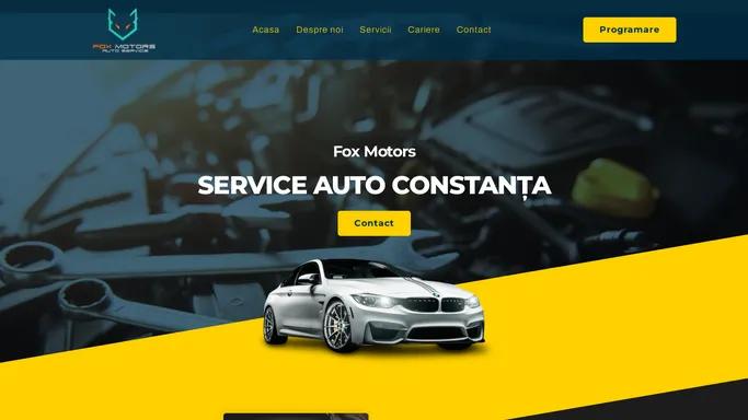 Fox Motors – Service auto Constanta