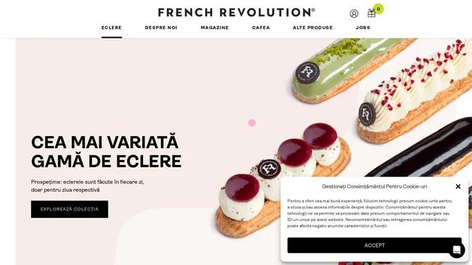 French Revolution Eclairs