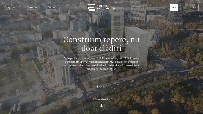 FRI-EL Buildings - Dezvoltator imobiliar italian in Romania - fri-el.ro