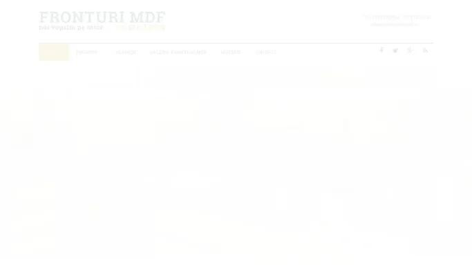 MDF | Fronturi MDF pentru mobila - Fronturi-mdf
