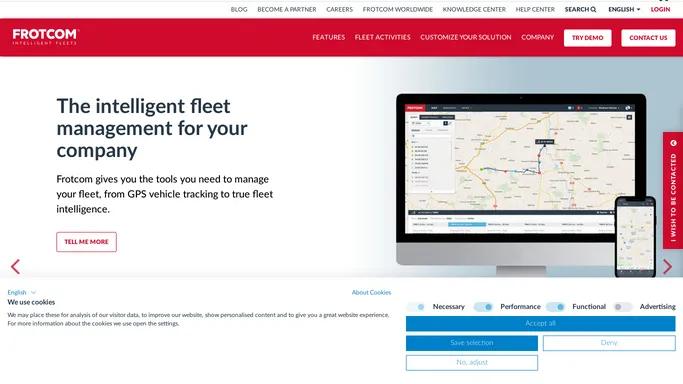 Vehicle Fleet Management & GPS Fleet Tracking - Frotcom