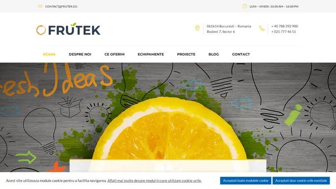 frutek.eu – Echipamente Industriale