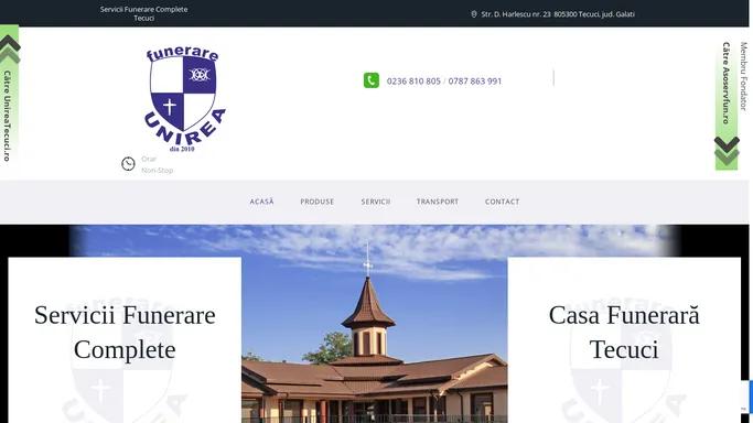 Funerare Unirea – Servicii Funerare Complete