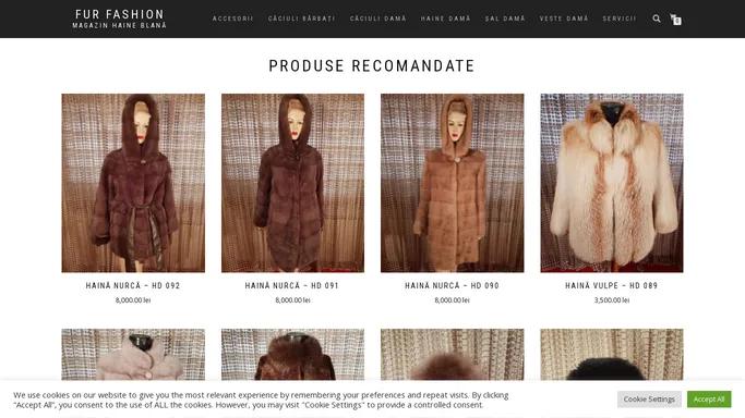 Fur Fashion – Magazin Haine Blana