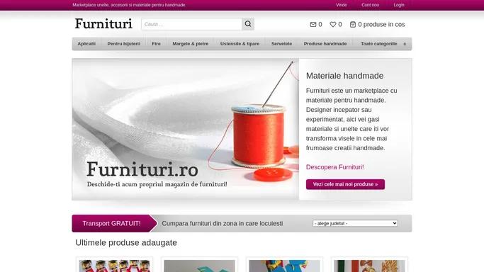 Furnituri - Cumpara unelte si materiale handmade. Vinde furnituri.