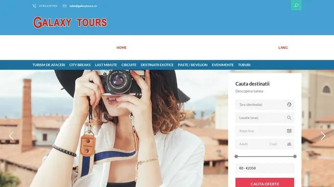 Galaxy Tours – Galaxy Tours – Agentie de turism