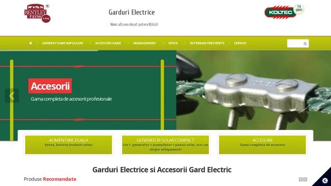 Gard Electric - Accesorii Gard Electric - Garduri Electrice