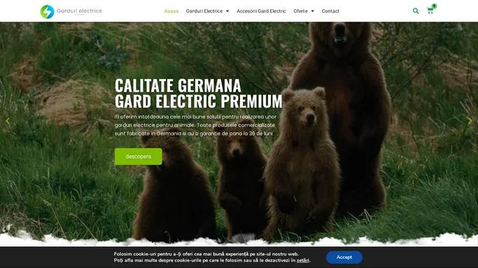 Gard electric - solutii profesionale | Garduri Electrice Animale