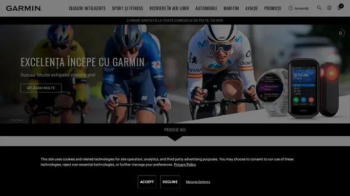 Garmin | Romania | Home