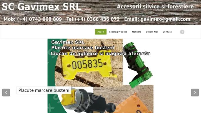 Gavimex SRL – Accesorii silvice si forestiere