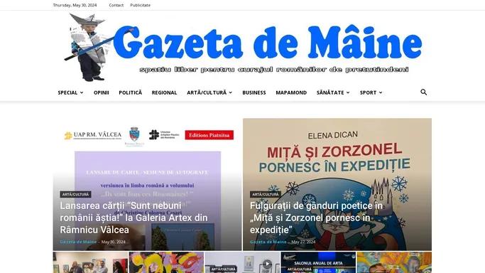 Home - Gazeta de Maine