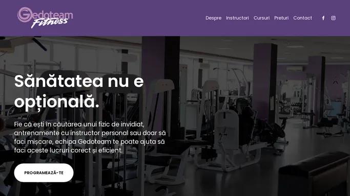 Gedoteam Fitness