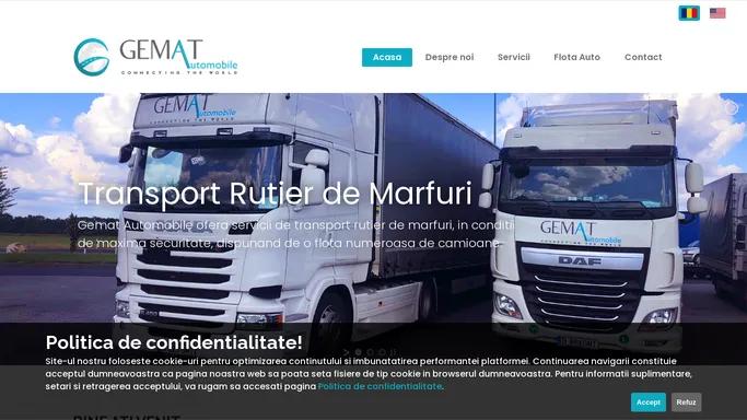 Transport Intern si International – Gemat Automobile