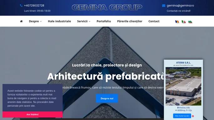 Hale industriale si constructii inovative - Gemina GROUP