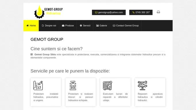 Gemot Group: proiectare si comercializare sisteme hidraulice