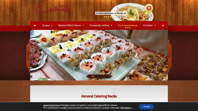 Prezentare General Catering Bacau