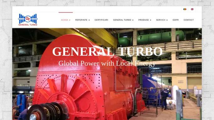 GENERAL TURBO echipamente energetice
