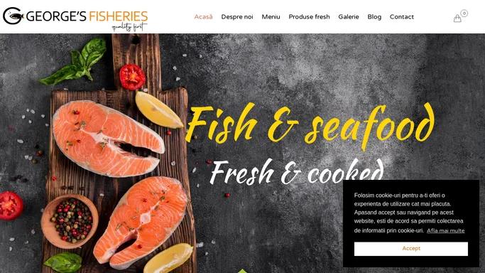 George's Fisheries - Peste si Fructe de Mare