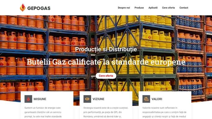 Gepogas – Butelii cu gaz