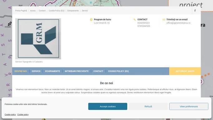 Geremminerva – Servicii Topografie si Cadastru