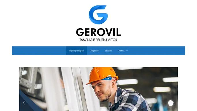 Gerovil – Ramnicu Valcea – Producator tamplarie PVC si aluminiu