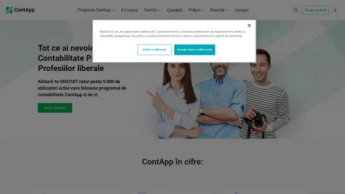 ContApp - Program Contabilitate pt. PFA si profesii liberale