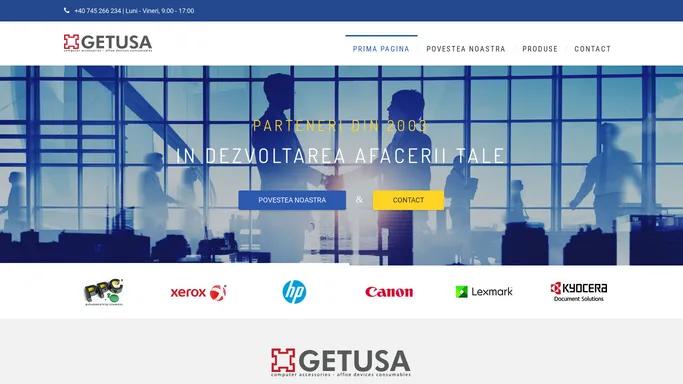 Tonere si cartuse pentru echipamente de printare - GETUSA