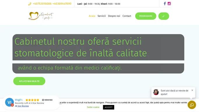 Cabinet stomatologic Sibiu - Servicii stomatologice de calitate