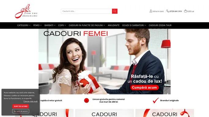 Cadouri GiftForYou - Magazin Online de Cadouri