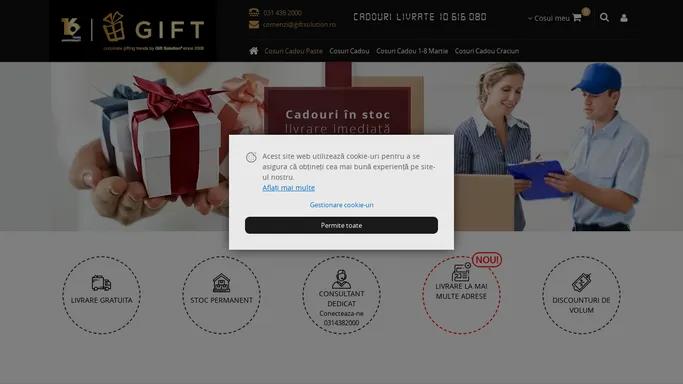 Cosuri Cadou Perfecte: Cosuri Cadou Craciun, Oferte Corporate - Peste 4 milioane de cadouri livrate