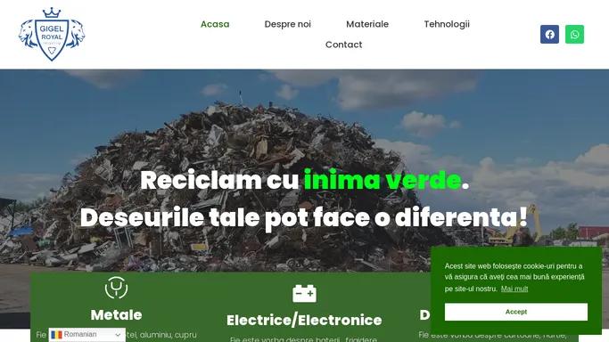 Gigel Royal Recycling - Reciclare Deseuri Mizil Prahova