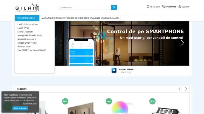 Tehnologii moderne - navigatoare, prize si intrerupatoare inteligente