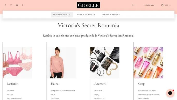Victoria's Secret Romania - lenjerie, creme, parfumuri | Gioelle