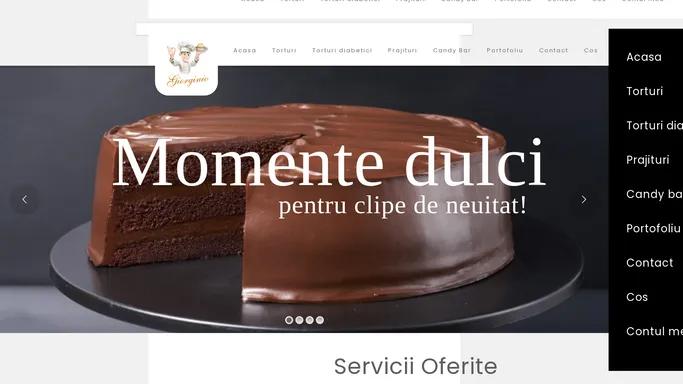 Cofetaria Giorginio - Bun venit in lumea torturilor delicioase!