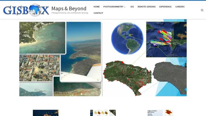 Maps & Beyond – Photogrammetry, GIS and Remote Sensing