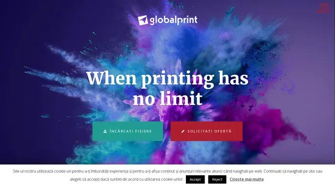 Tipografia Global Print | Tipar offset & Print digital | Tipografie Bucuresti
