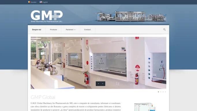 GMP Romania | Global Machinery for Pharmaceuticals S.R.L.