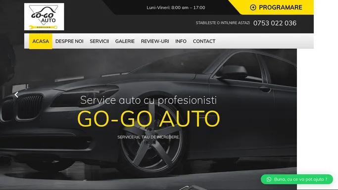 GOGO AUTO SRL – Suntem alaturi de tine pentru performanta masinii tale.