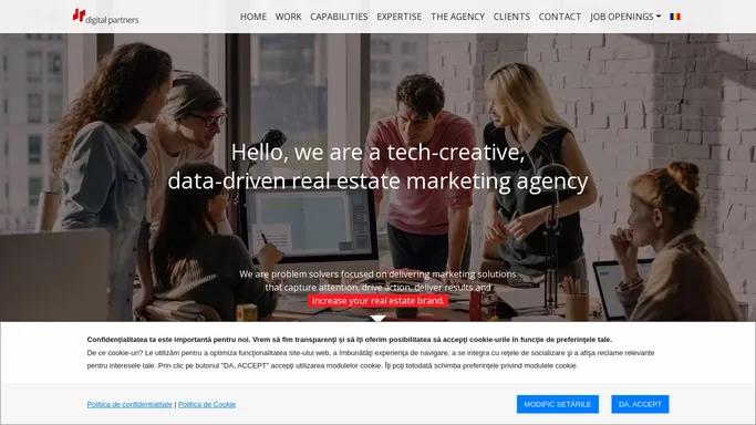 Digital Partners | Tech Creative Data Driven Real Estate Marketing Agency