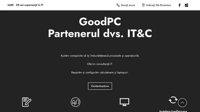 GoodPC - Service IT, Reparatii Calculatoare - Laptopuri