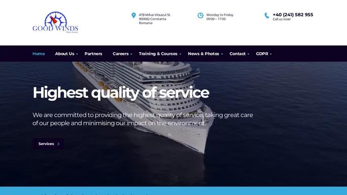 GOOD WINDS Marine Services – Helping you sail in the right direction