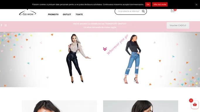 Go WOW – magazin online cu haine, accesorii, imbracaminte, rochii
