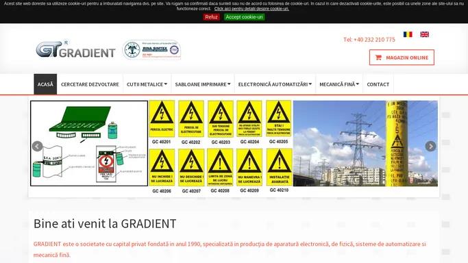 Bine ati venit! - Gradient