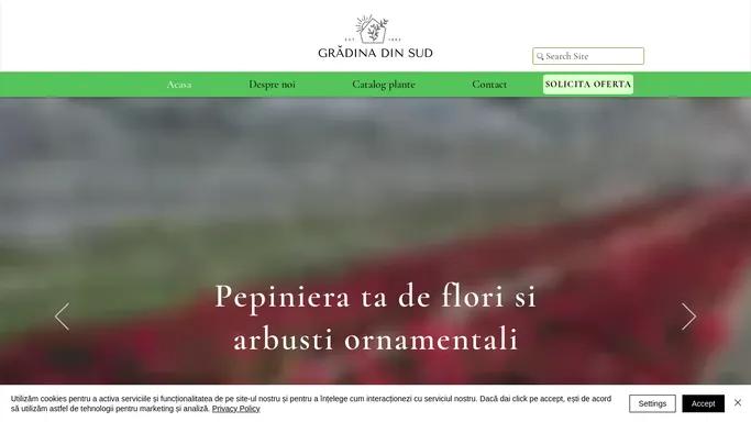 Pepiniera de plante perene si arbusti| Popesti-Leordeni | gradinadinsud.ro