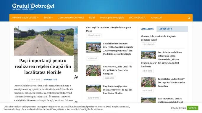 Graiul Dobrogei - Site de stiri locale din Dobrogea